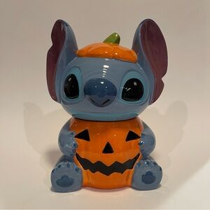 Brand New Lilo & Stitch Ceramic Halloween Cookie Jar